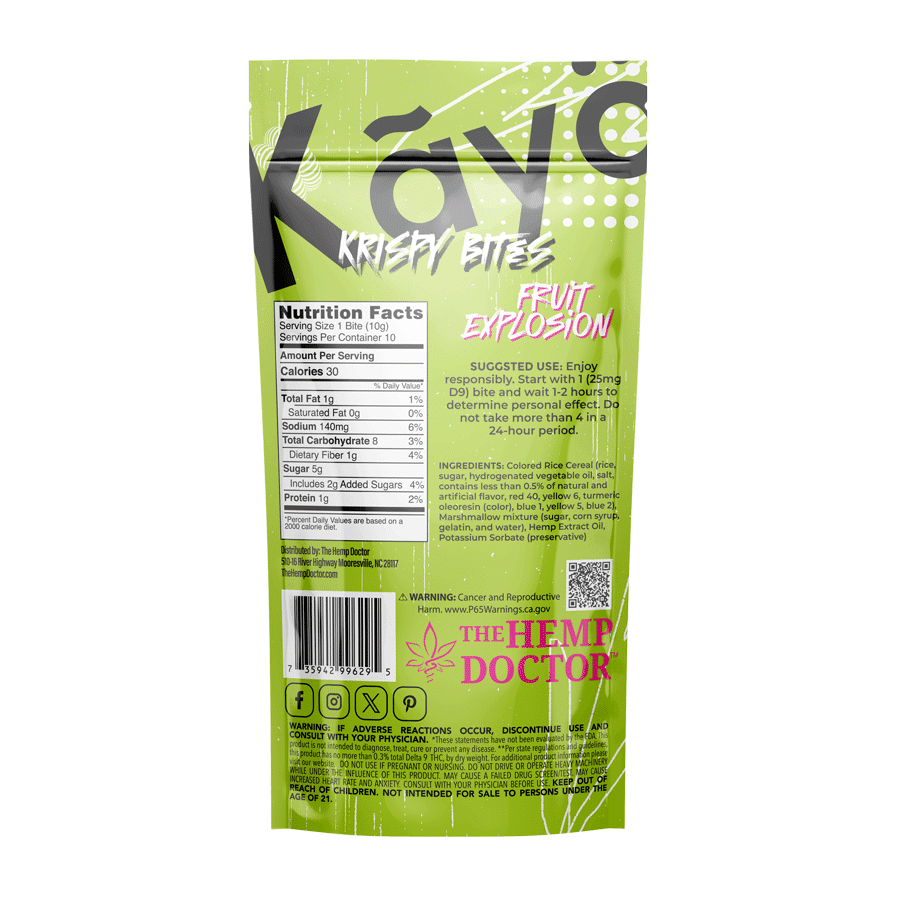Kayo Krispy Bites | 250MG Delta 9