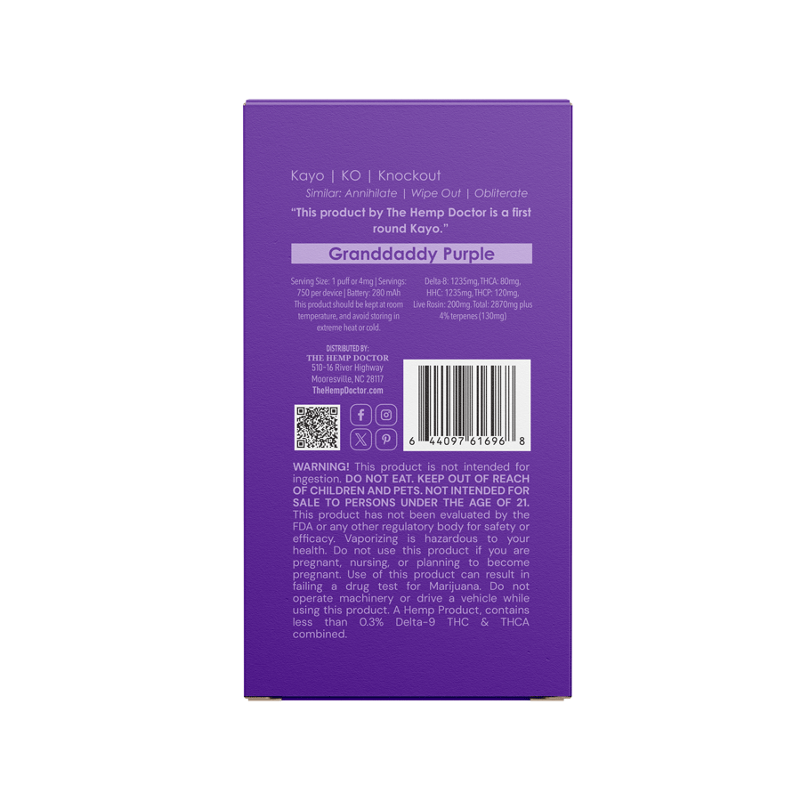 Kayo | Original THC Blend Disposable Vape (3g)