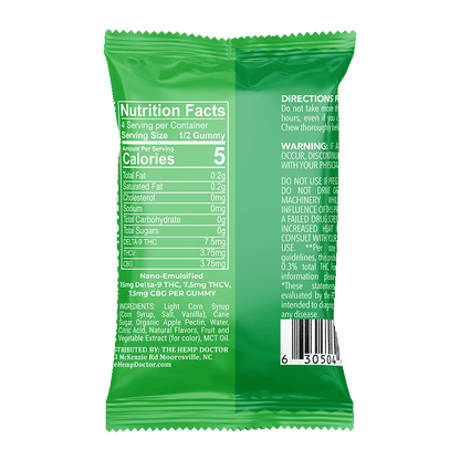 30mg Rapid Release THC Blend Gummies