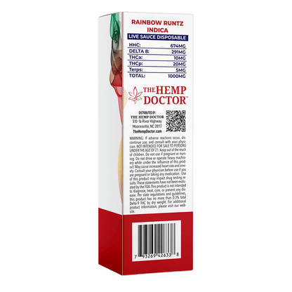 Phuk’d Up | THCA Live Sauce Disposable Vape (1g)