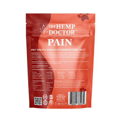 RUGER | 10mg CBD Pet Soft Beef Treats (30ct)