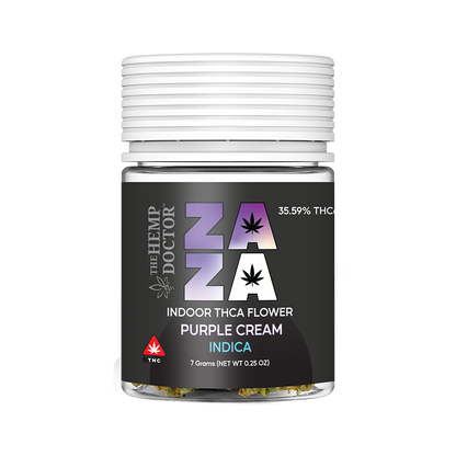 ZAZA | THCA Exotic Flower | Purple Cream