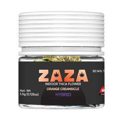 ZAZA | THCA Exotic Flower | Orange Creamsicle