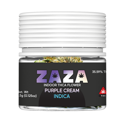 ZAZA | THCA Exotic Flower | Purple Cream