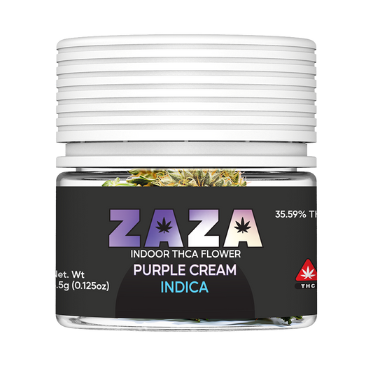 ZAZA | THCA Exotic Flower | Purple Cream