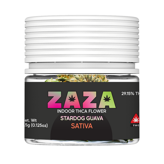 ZAZA | THCA Exotic Flower | Stardog Guava