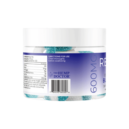 REVIVE | 20mg CBD Blue Razz Ring Gummies