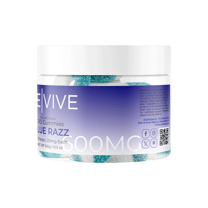 REVIVE | 20mg CBD Blue Razz Ring Gummies