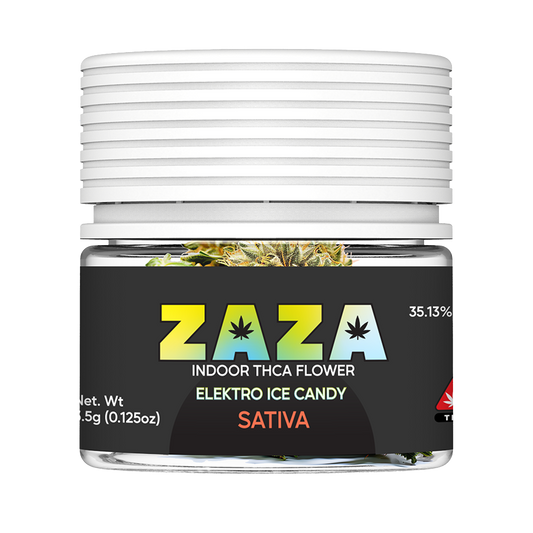 ZAZA | THCA Exotic Flower | Elektro Ice Candy