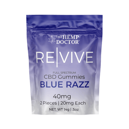 REVIVE | 20mg CBD Blue Razz Ring Gummies