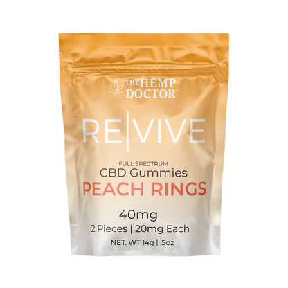 REVIVE | 20mg CBD Peach Ring Gummies
