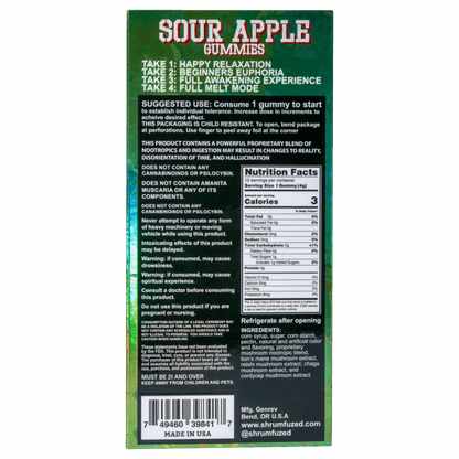 Shrumfuzed | Nootropic Mushroom Blend | 800mg