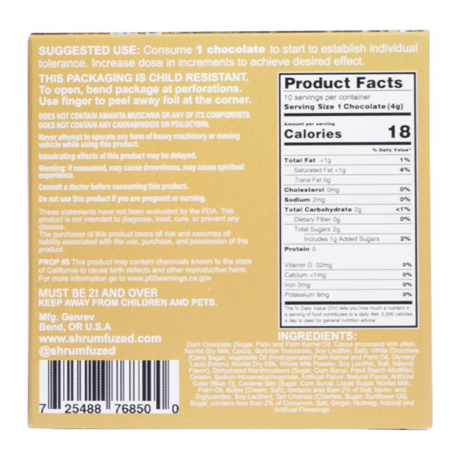 Shrumfuzed | Nootropic Mushroom Blend | 800mg