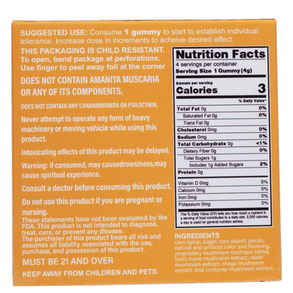 Shrumfuzed | Nootropic Mushroom Blend | 800mg