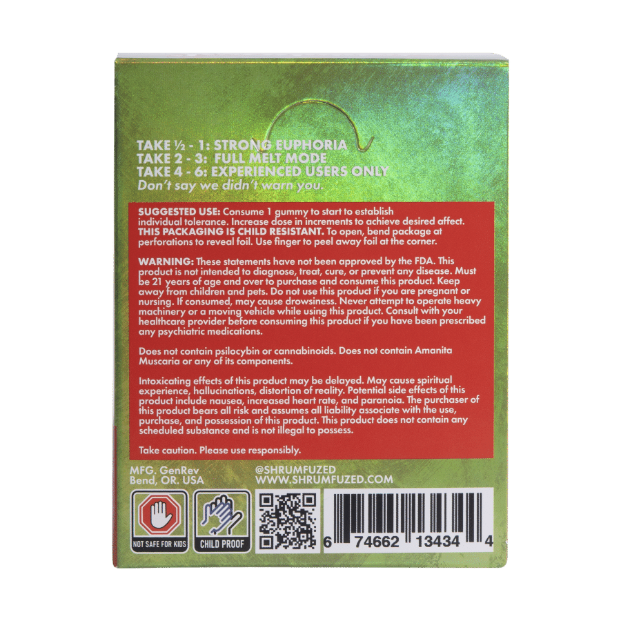 Shrumfuzed Max | Nootropic Mushroom Blend | 1600mg