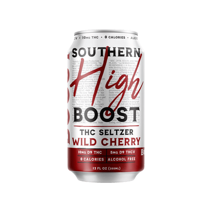 Southern High | BOOST 15mg D9 | THCV | Yerba Mate Seltzer