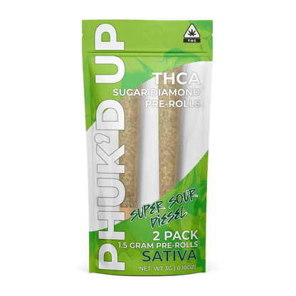 THCA Sugar Diamond Infused PreRolls (2pk)