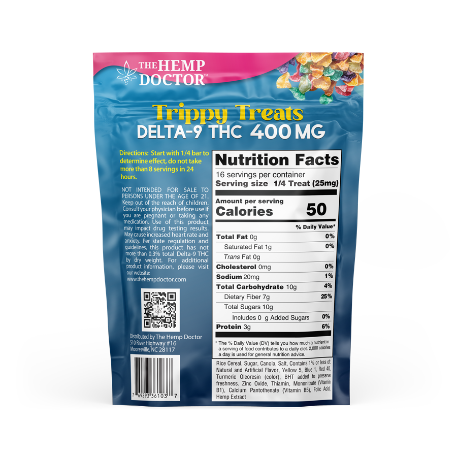 Delta 9 THC Trippy Treats