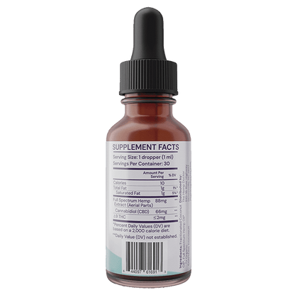 33:1 USDA Organic CBD Tincture