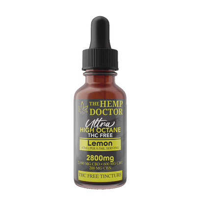 High Octane THC-FREE Tinctures (30ml)