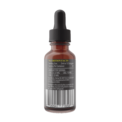 High Octane THC-FREE Tinctures (30ml)