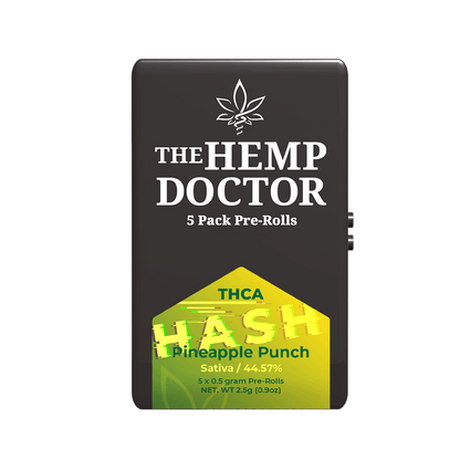 THCA Bubble Hash Infused PreRoll Tins (5pk)