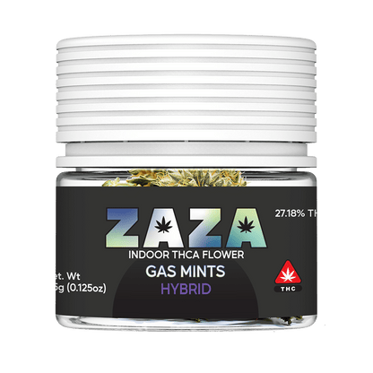 ZAZA | THCA Exotic Flower | Gas Mintz