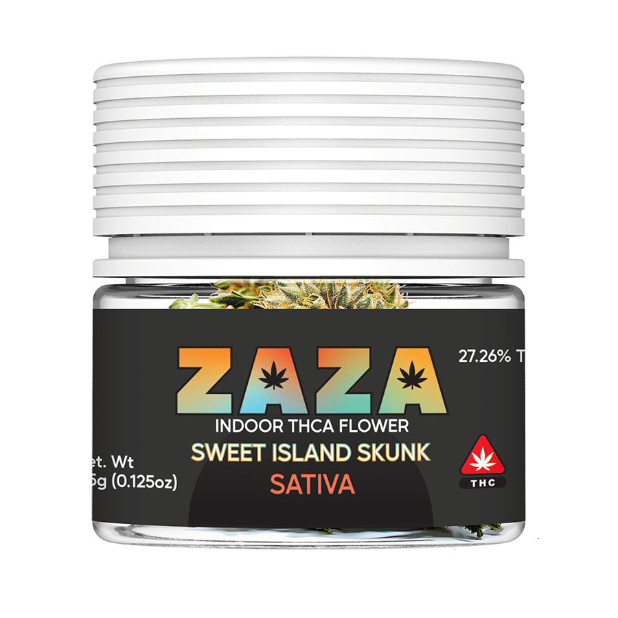 ZAZA | THCA Exotic Flower | Sweet Island Skunk